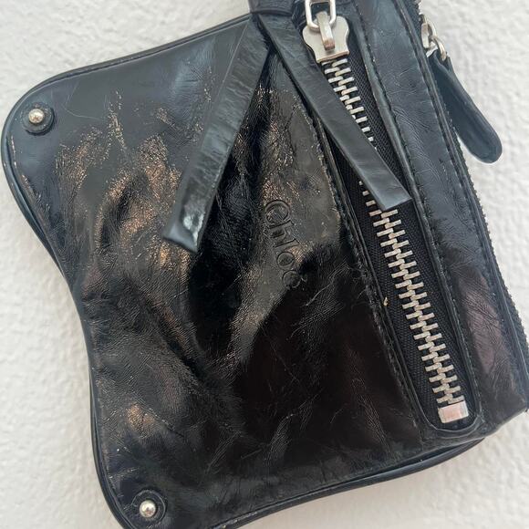 Chloe black patent coin purse - Picture 2 of 3